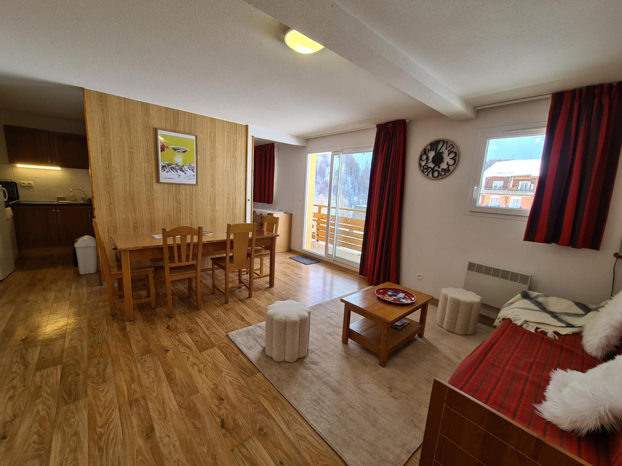 Grand Appartement Meuble La Foux D'Allos T3 6 A 8 Personnes Екстер'єр фото